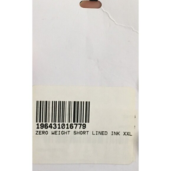 Tom Brady Brand Shorts Men's Size XXL Ink Black Zero Weight Lined - Picture 2 of 5